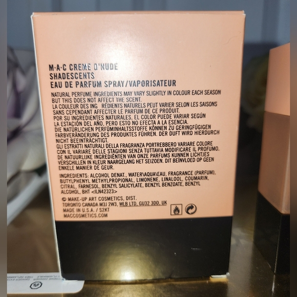 2016 Creme D'Nude by MAC Cosmetics EDP / Eau De Parfum Perfume; 50ml / 1.7 fl.oz - Picture 11 of 15